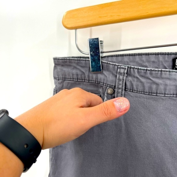 BUFFALO David Bitton Women Mid-Rise Grey Skinny Stretch Ankle Grazer Jean 10/30 - Picture 8 of 10